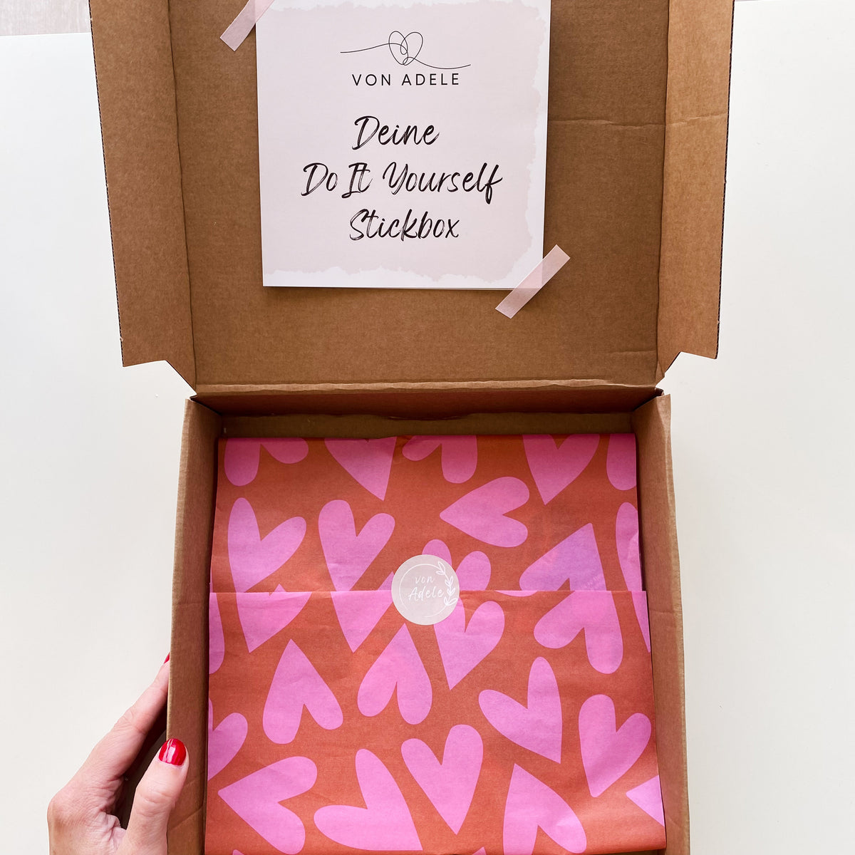 DIY Stickbox- Starter Set - dein Stick Workshop für Zuhause