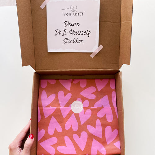 DIY Stickbox- Starter Set - dein Stick Workshop für Zuhause