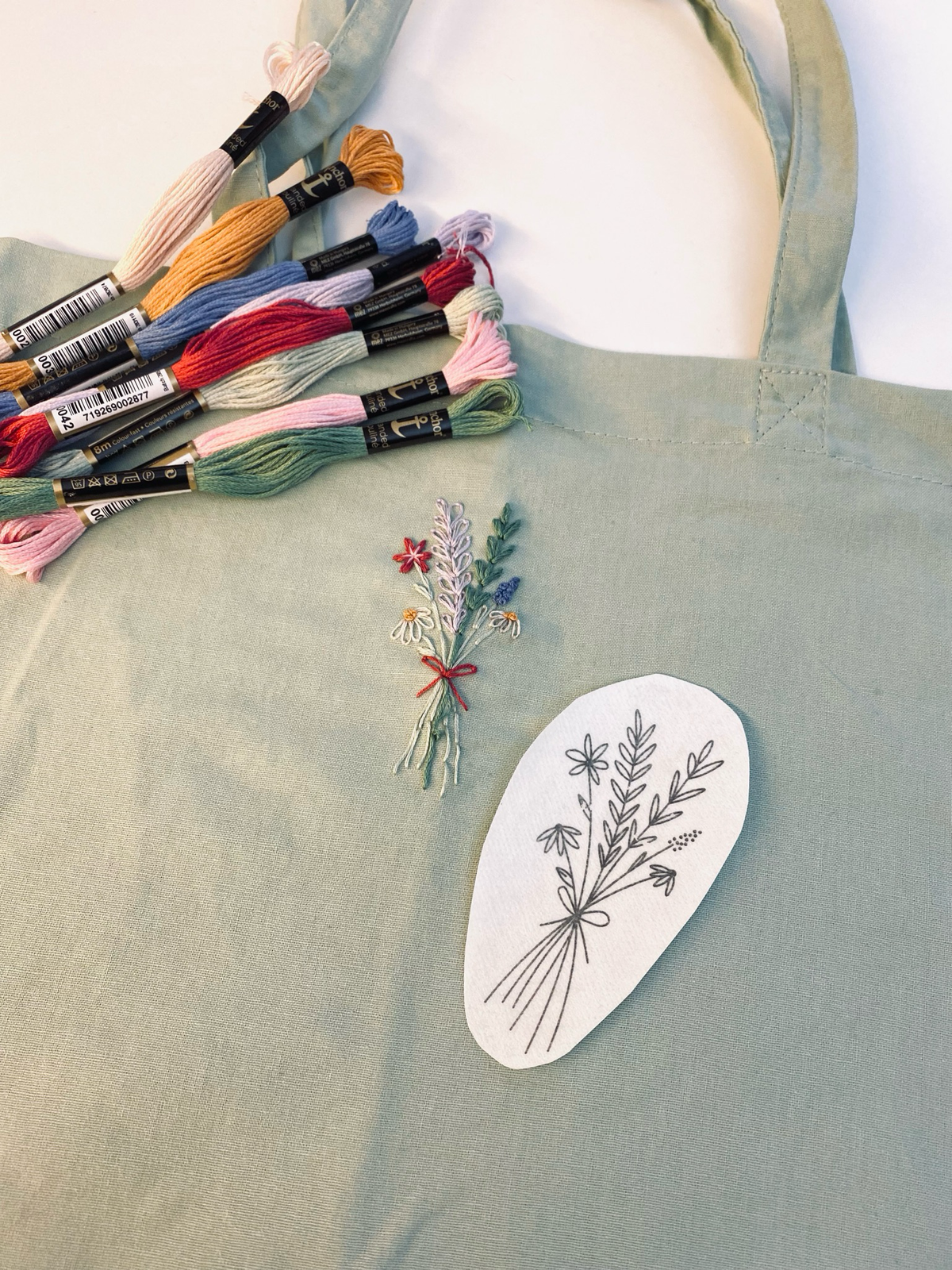 DIY Flower Stickbox- Mint