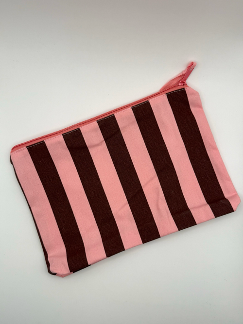 Utensilien Tasche - Rosa Schokolade
