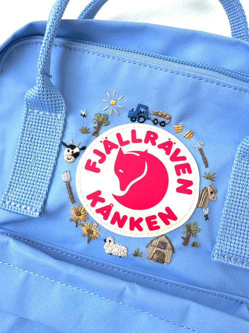 Rucksack Stickerei Set - Bauernhof