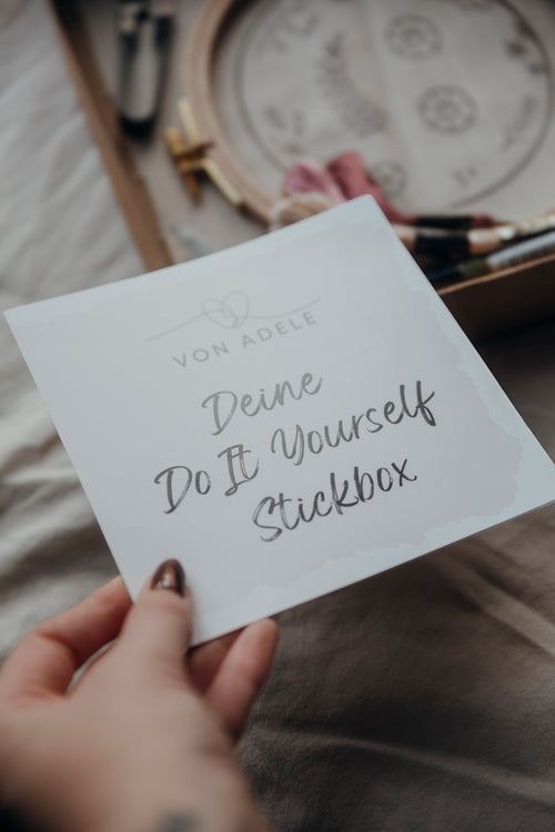 DIY Starter Set - dein Stick Workshop für Zuhause